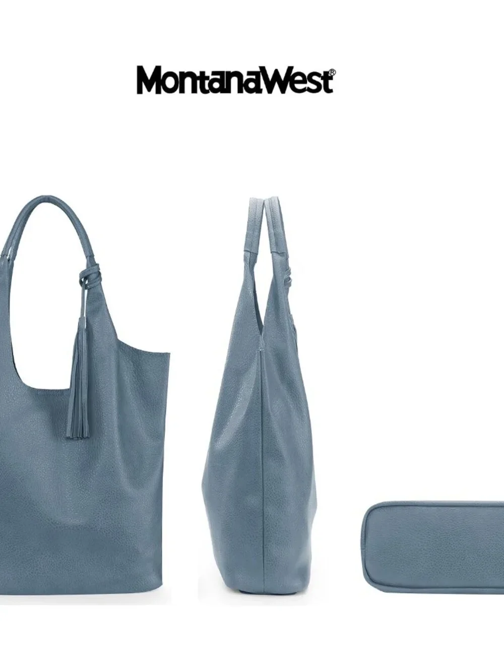 Slouchy Hobo Bags for Women Soft Designer Shoulder Purses Ladies Top Handle Hand_3